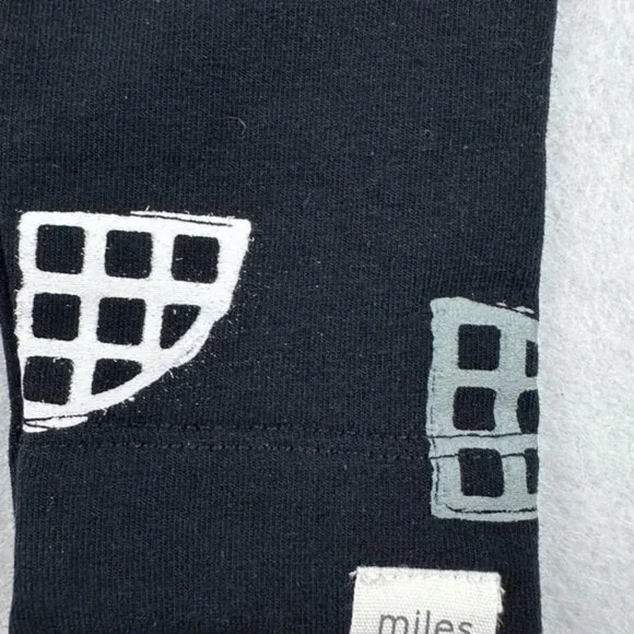 Miles Black and White Leggings Size 6 Months - Picture 2 of 4